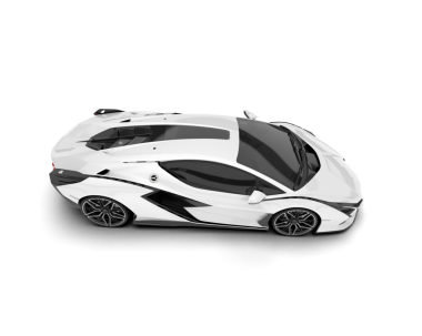 gerçekçi modern araba. yan görünüm.