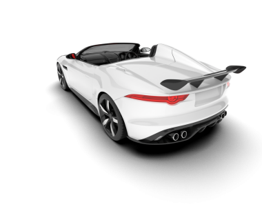 Modern araba. vektör illüstrasyonu