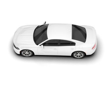modern araba beyaz arkaplanda izole edildi