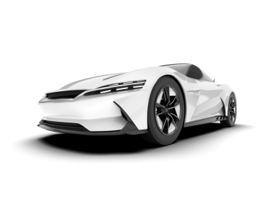 gerçekçi 3 boyutlu araba çizimi -