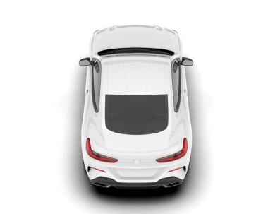 gerçekçi araba yan görünümü