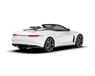 Beyaz arka planda gerçekçi bir araba. vektör illüstrasyonu.