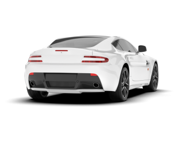 Arka planda bir araba. 3 boyutlu görüntüleme. beyaz arkaplanda izole edilmiş.