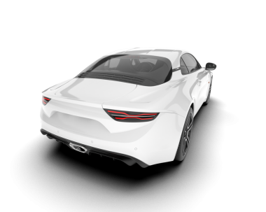 beyaz modern araba beyaz arka planda izole