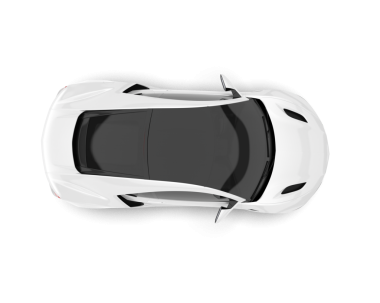 araba beyazda izole edildi