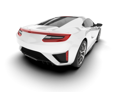 modern beyaz spor araba - arka plan