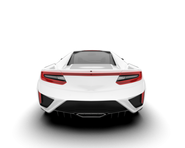 gerçekçi araba ön görünümü