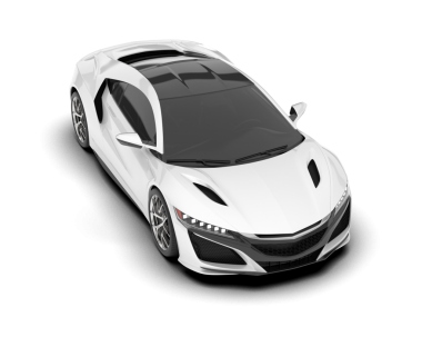 Modern araba. vektör illüstrasyonu