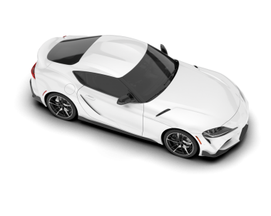 beyaz arka planda modern araba.