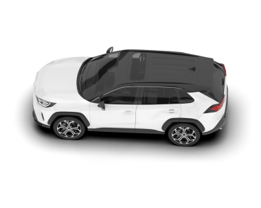 Metnin için boş alanı olan beyaz araba