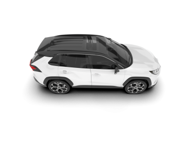 beyaz arkaplandaki araba