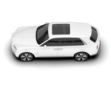 Beyaz arkası olan gerçekçi bir araba.