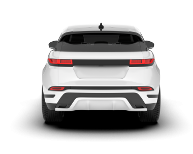 gerçekçi araba arkası görünümü