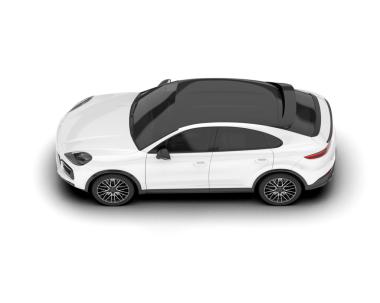 beyaz arkaplanda modern araba.