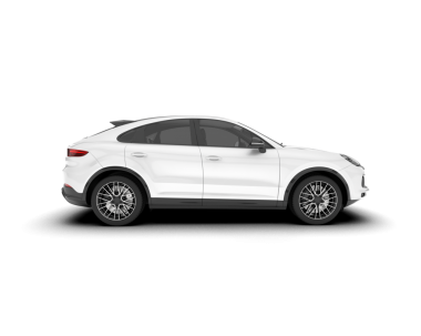 modern beyaz SUV aracı kırpma yolu olan beyaz arkaplanda izole edildi
