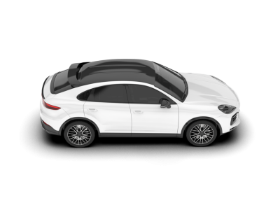 Modern araba. 3d illüstrasyon