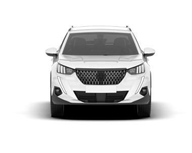 Beyaz arka planda gölgesi olan modern araba.