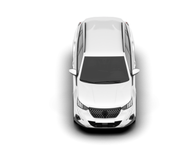 modern beyaz araba yan görünümü siyah arkaplanda izole edilmiş 3 boyutlu görüntüleme