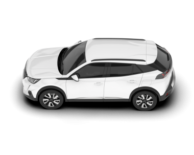 Modern araba. ön görünüm