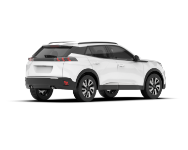 modern araba beyaz arkaplanda izole edildi