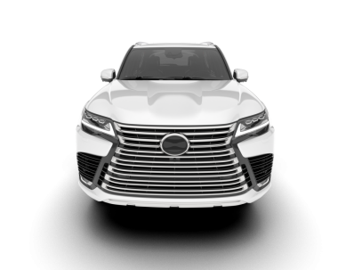 Modern bir arabanın 3 boyutlu çizimi