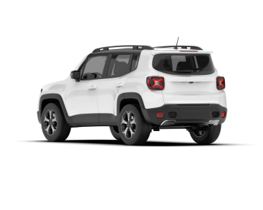 Siyah arka manzaralı modern beyaz araba. 3d oluşturma