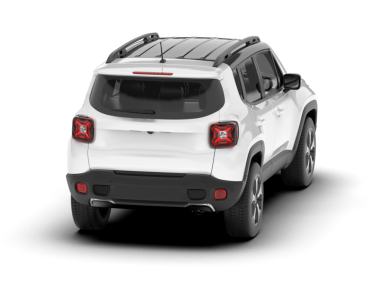 Beyaz arka planda modern cip arabası. 3d oluşturma