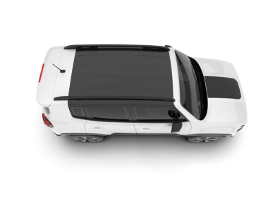 Beyaz arkaplandaki araba.