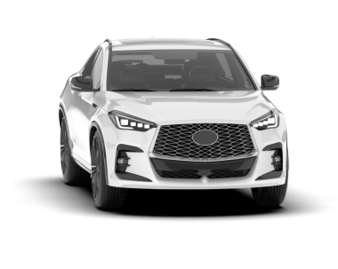 kırpma yolu ile beyaz arkaplanda izole araba