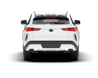 Gerçekçi beyaz araba. vektör illüstrasyonu