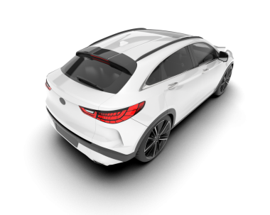 araba premium modern sedan. 3d oluşturma