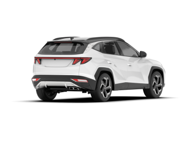 Beyaz arka planda modern bir araba. 3d oluşturma