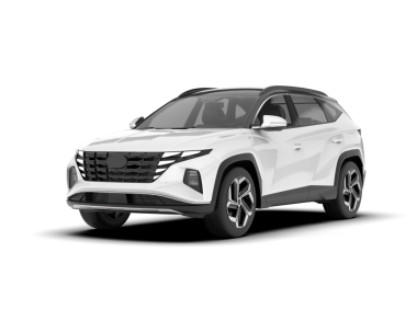 Beyaz arka planda modern bir araba. 3d illüstrasyon.