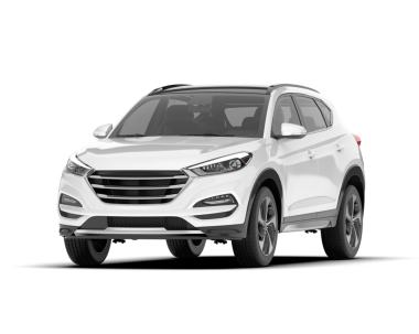 Beyaz arka planda izole edilmiş modern beyaz araba. 3D görüntüleme. 3d illüstrasyon