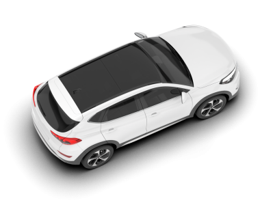 Araba beyaz arka planda izole edilmiş. 3d illüstrasyon.