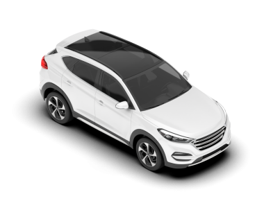 modern lüks beyaz araba