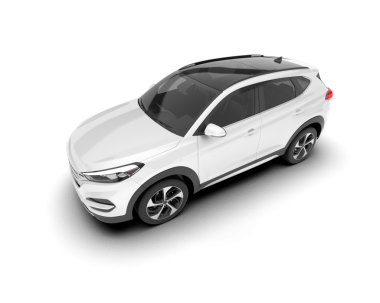 Gerçekçi bir araba. yan görünüm