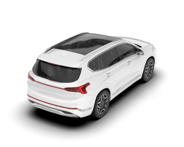 Gerçekçi bir araba. 3d oluşturma