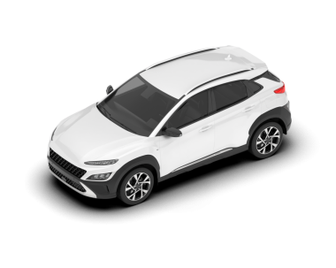 araba beyazda izole edildi