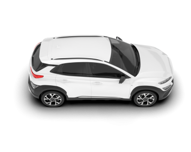 Beyaz arka planda izole edilmiş gerçekçi modern beyaz araba. vektör illüstrasyonu