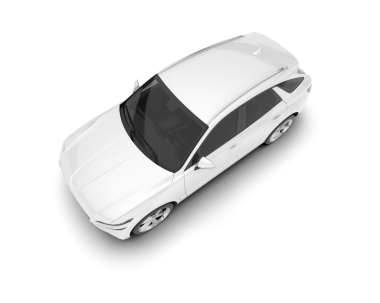 araba yan görünümü 3d illüstrasyon