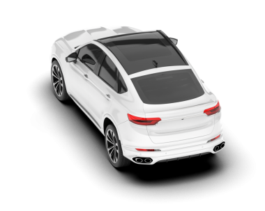 Bir markanın 3 boyutlu görüntülemesi - daha az genel SUV