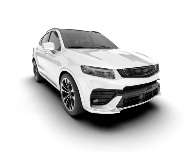 modern araba arka planda