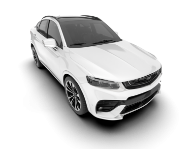 - Araba. Araba modern illüstrasyon. beyaz arkaplanda izole.