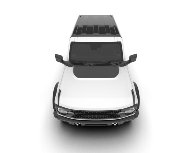 modern siyah araba izole