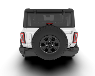 Aracın 3 boyutlu görüntüsü siyah ile izole edildi