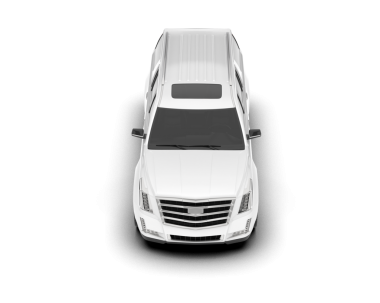 Modern beyaz araba siyah arka planda izole edilmiş. 3d oluşturma.