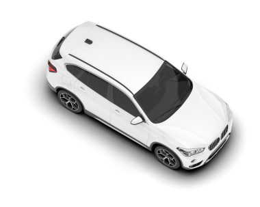 Modern lüks araba. ön görünüm.