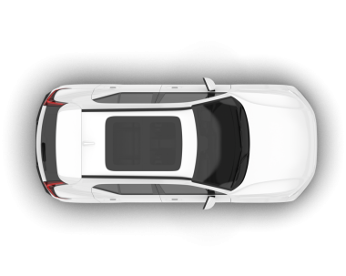 Araba manzaralı. 3d oluşturma