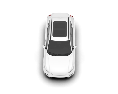 Siyah arka planda gerçekçi bir araba.